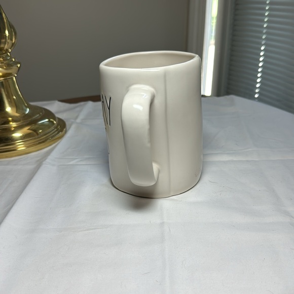 Rae Dunn Monday Blues coffee/tea mug - Picture 2 of 5
